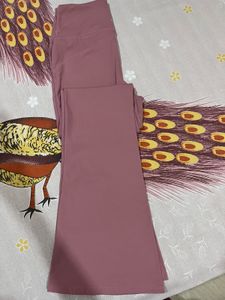 Dusty Rose Flare Leggings