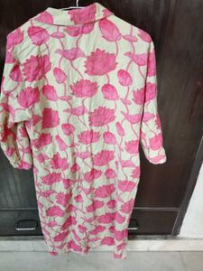 Floral Print Button-Down Shirt