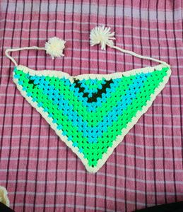 Crochet bandana