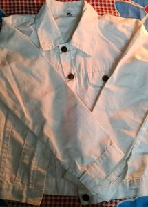 White Denim Jacket