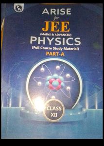 Physics Wallah Arise For Jee Book Class 12