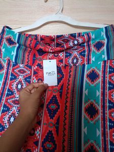 Printed  Long Skirt For Women