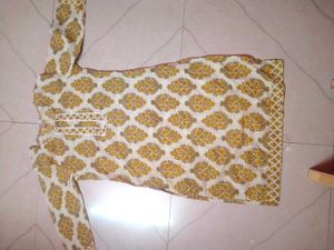 Floral Print Salwar Kameez Set