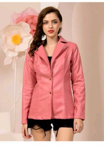 PU LEATHER Jacket For Women