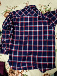Soft Look Slim Fit Plaid Shirt