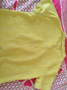 butter Yellow Shirt