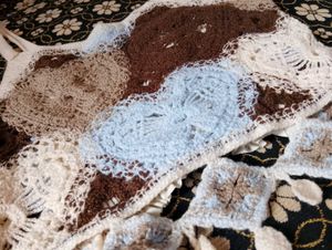 Crochet Patchwork Crop Top
