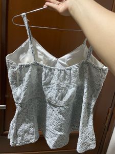 Embroidered Cami Top