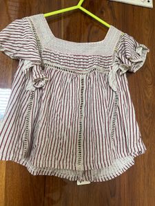 Striped Girls Top
