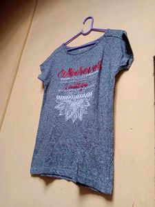 Gray Graphic Tee