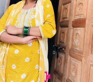 Yellow Kurti
