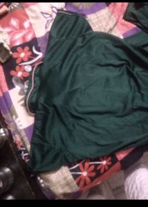 Green Satin Pajama Set