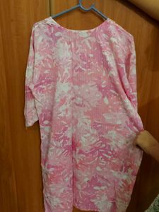 Pink Sequin Embellished Kurti