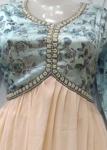 Elegant Floral Print Maxi Dress