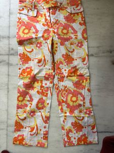 Floral Print Pants