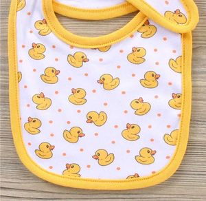 Babyhug Interlock Cotton Bibs Duck &amp; Car Print 2 P