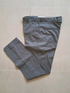 Men's Grey Formal Pant