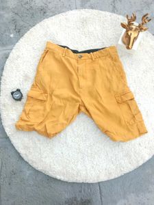 Mustard Cargo Shorts