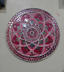 😍 Handmade Lippan Art