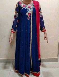 Price Drop💥Embroidery Ankarkali Gown (Kurta)