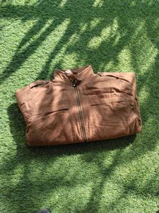 Roadster Brown Casual Bomber Quilted  Jacket