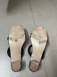 Black Block Heels