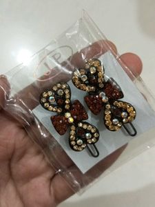 Brown Hair Clips