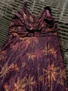 Elegant Floral Print Dress