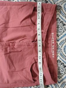 Brand New Mark And Spencer Skinny Jeans Coral