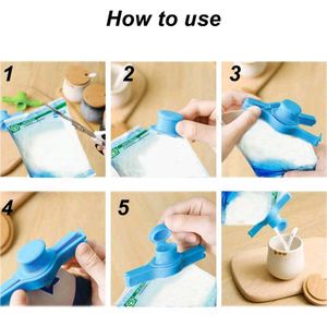 Food Bag Sealing Clips, Packet Sealer