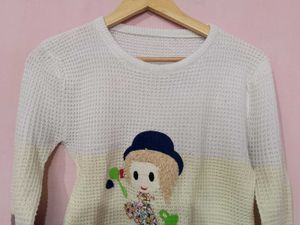 Cute dool  Knit Sweater