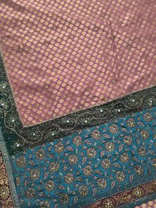 Hand work Banarasi Saree