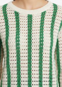 Striped Knit crochet