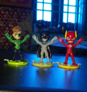 Set Of-3 Superheros (Flash/Batman/Green Lantern)