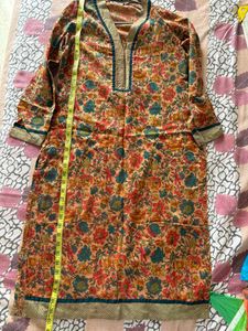 Svarika Small Size Olive Green Kurta