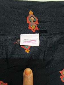 Black Printed Sundress