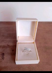 Two  Ring Pure Silver