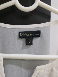Offwhite Cold Shoulder Blouse