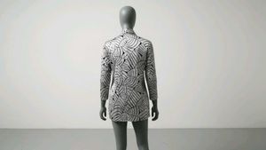 Patterned Blazer (Bedi Thin Fabric) Free Size