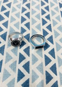 Men&#39;s Silver Ring Set