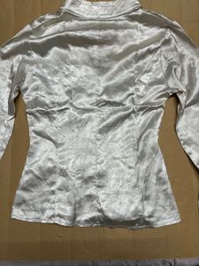 Vintage Corset Satin Shirt