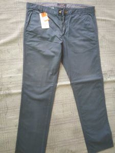 Men Blue Trouser