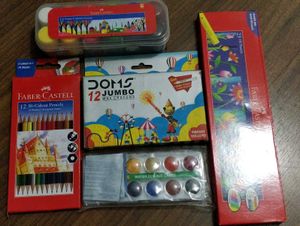 Mixed Art Supplies Set