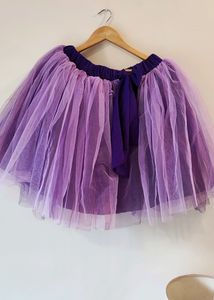 Purple Tutu Skirt For Girls.