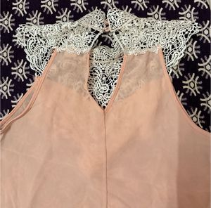 Peach Coloured Party Top From USA