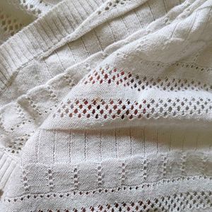 Off-white Knitted Shrug