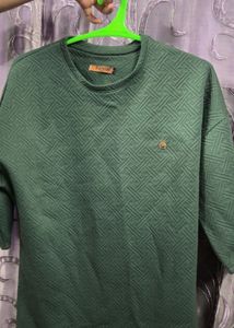 FENDI Green Patterned T-Shirt
