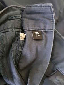 Navy Blue Casual Pants