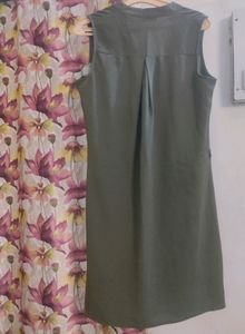 Olive Green Dress