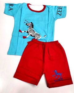 Boys' Pack Of Tshirt And Shorts